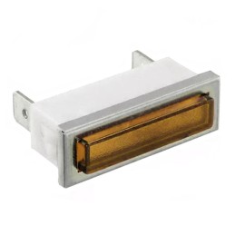 1 pcs : 2330QD3 - INDICATOR NEON AMBER PANEL MNT