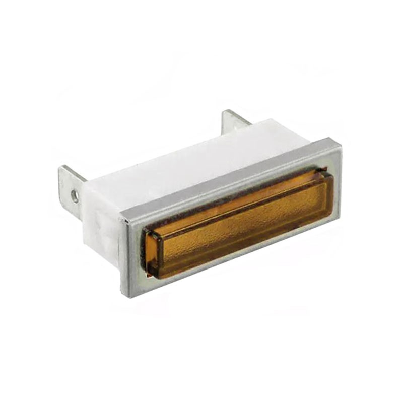 1 pcs : 2330QD3 - INDICATOR NEON AMBER PANEL MNT