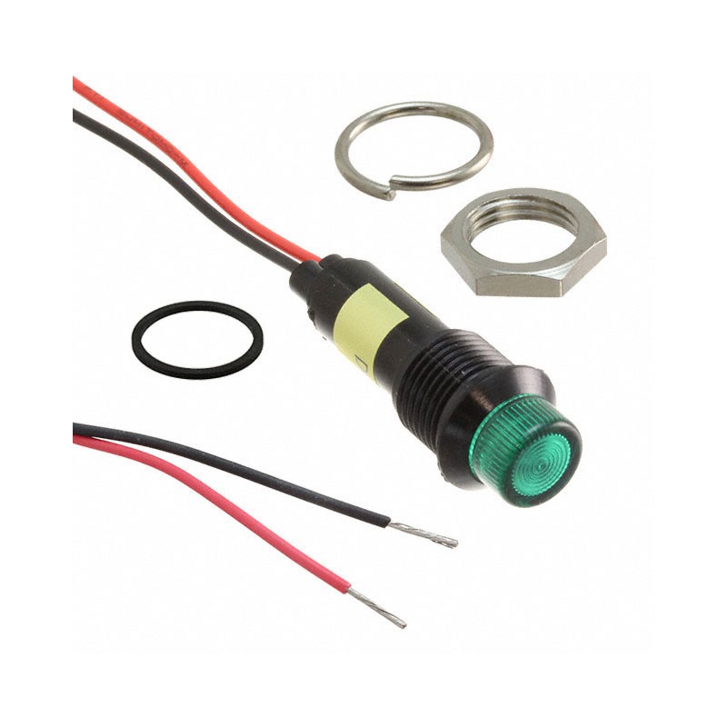 1 pcs : 6823235142F - LED PANEL INDCATOR GREEN 24V