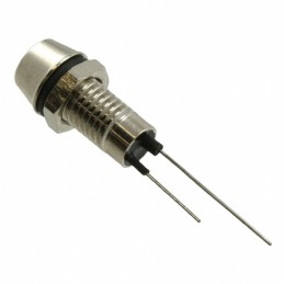 1 pcs : A-LED8-1BAAS-MR7-1 - LED 3MM BLUE PNL MNT WATER PROOF