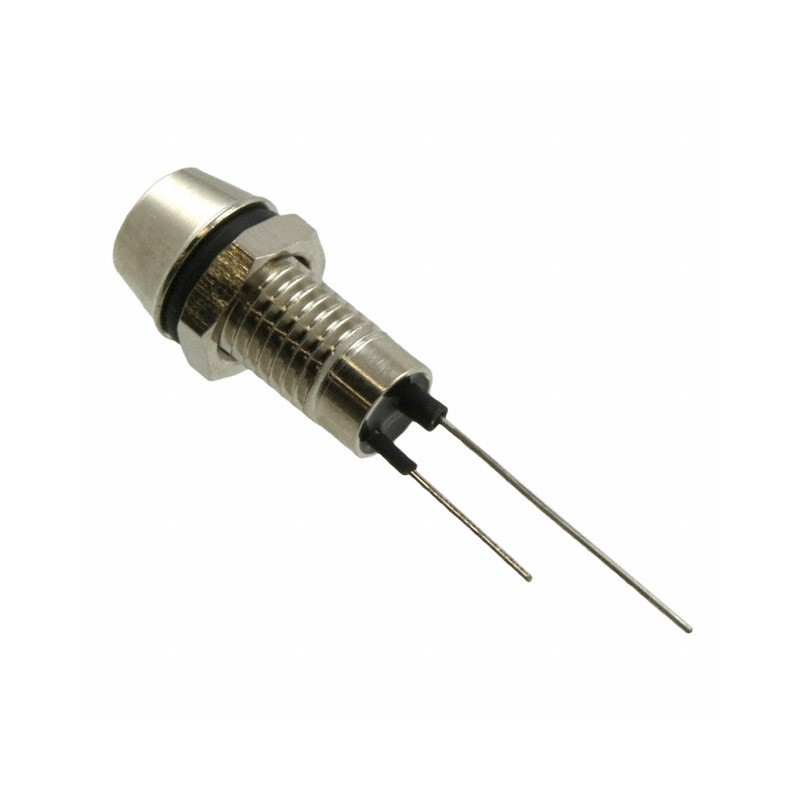 1 pcs : A-LED8-1BAAS-MR7-1 - LED 3MM BLUE PNL MNT WATER PROOF