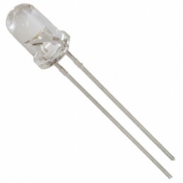 1 pcs : C513A-WSN-CY0Z0231 - LED COOL WHITE 5MM ROUND T/H