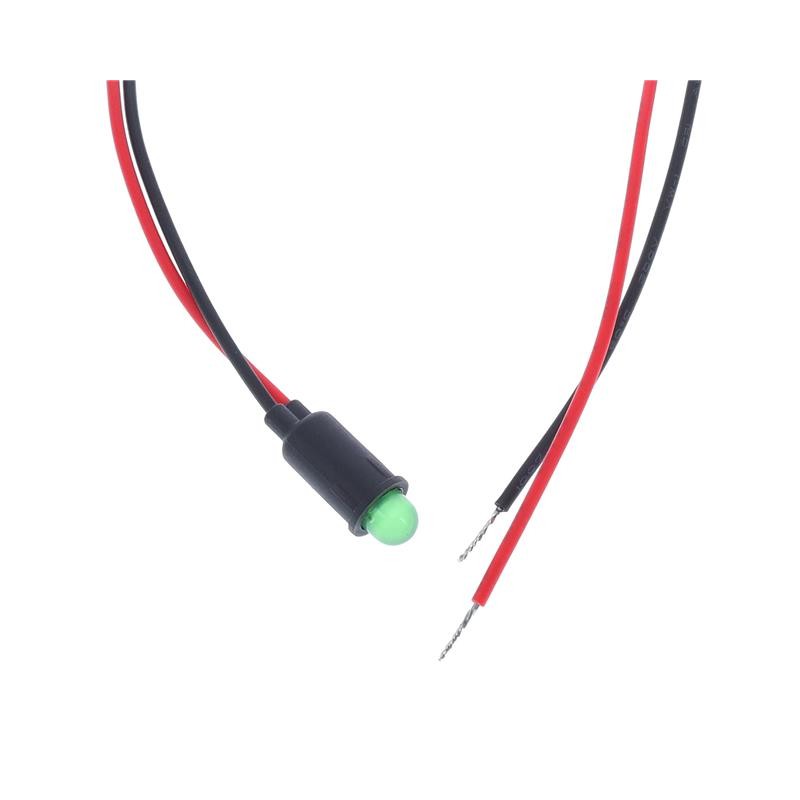 1 pcs : PM5GDW12.0 - PNL MNT GREEN 20MA W/WIRE 12'