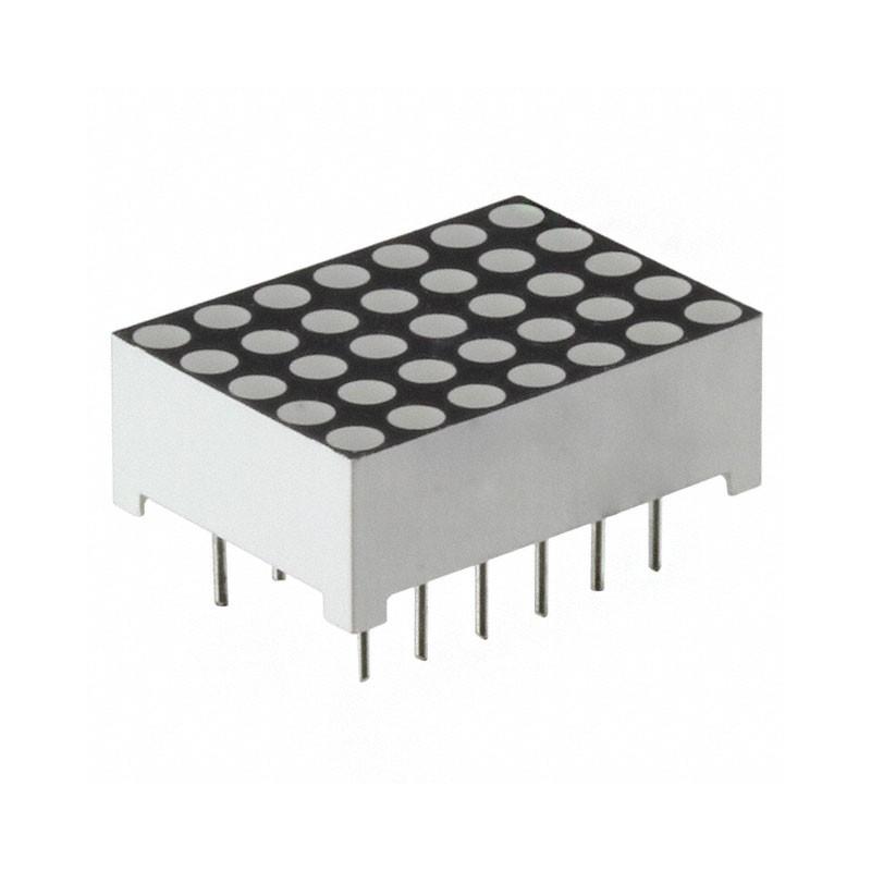 1 pcs : VAOM-C07573G9-BW/32 - DISPL 0.7' DOT-MATRIX YLW-GRN CC