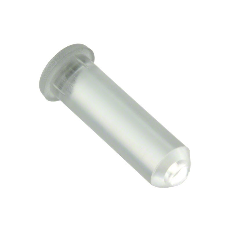 1 pcs : PLW5-8MM - LIGHT PIPE PNL 5MM WIDE LENS 8MM