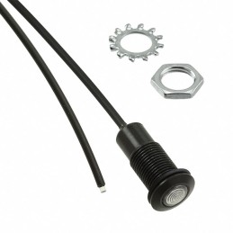 1 pcs : FLXR1CTP04 - RUGGD FLEX LIGHTPIPE BLK 4' CLR