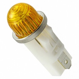 1 pcs : 1050QA3 - INDICATOR NEON AMBER PANEL MNT