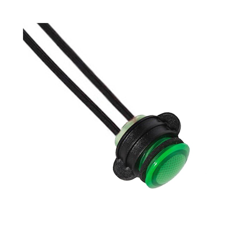 1 pcs : CNX714C500120W - LED PANEL IND GREEN 120V IP67