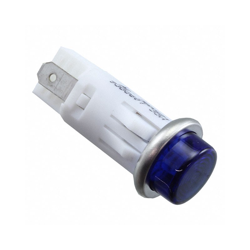 1 pcs : 1092QC6-28V - PMI RND .5' LED 28V TAB HI-HAT B