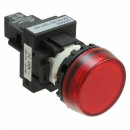1 pcs : M22N-BC-TRA-RC - LED PANEL INDICATOR RED 24VAC/DC