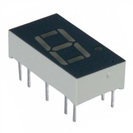 1 pcs : SC04-11GWA - DISPLAY 7SEG 0.4' SGL GRN 14DIP
