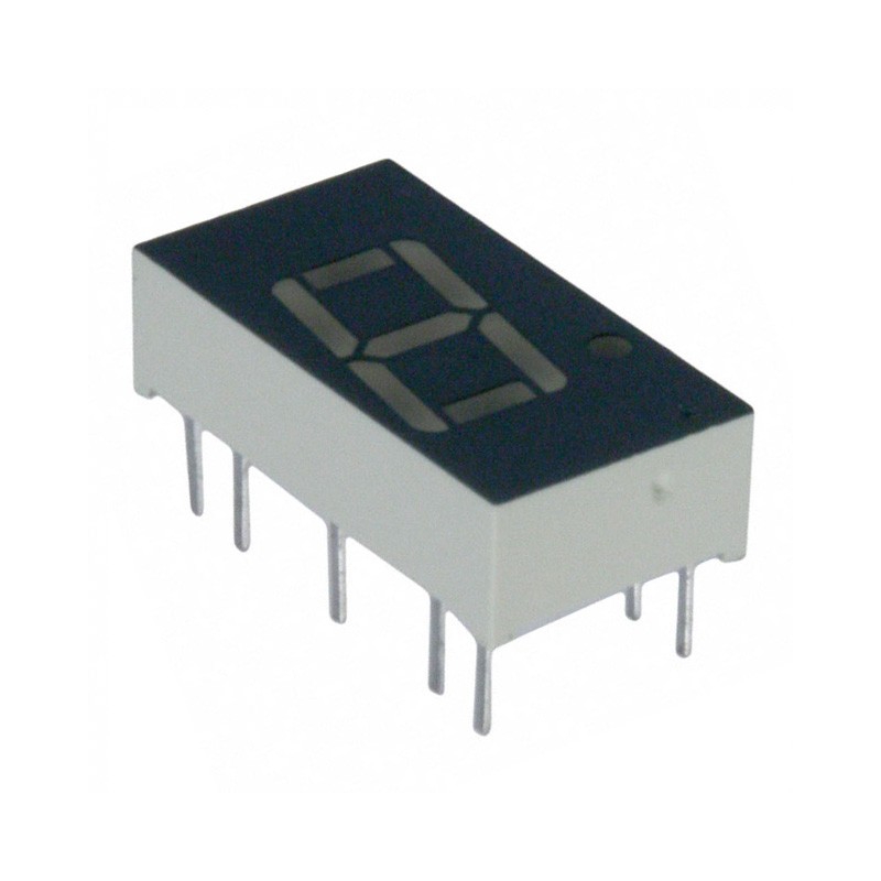 1 pcs : SC04-11GWA - DISPLAY 7SEG 0.4' SGL GRN 14DIP