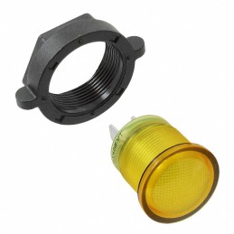 1 pcs : CNX722C400FVT - IND PMI 22MM YLW FLEXVOLT SOLDER