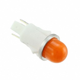 1 pcs : 1090QA3-28V - INDICATOR INCAND AMBER PANEL MNT