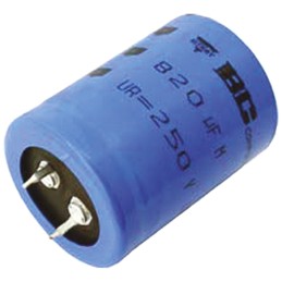 1 pcs - Vishay 220μF Aluminium Electrolytic Capacitor 250V dc, Snap-In - MAL215753221E3