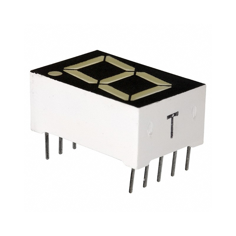 1 pcs : LA-601AB - DISPLAY 7SEG 0.58' SGL RED 10DIP