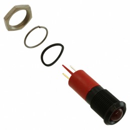 1 pcs : Q14P1BXXR24E - INDICATOR 24V 14MM PROMINENT RED