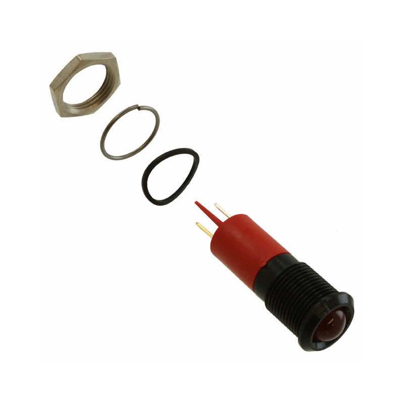1 pcs : Q14P1BXXR24E - INDICATOR 24V 14MM PROMINENT RED