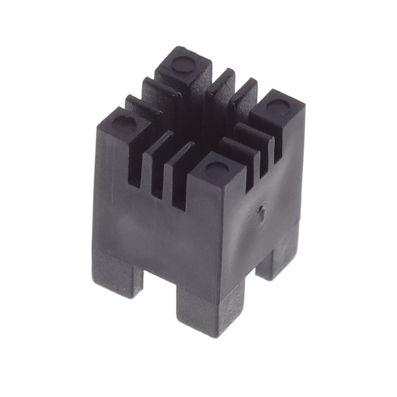 1 pcs : 922-343 - LED HLDR MULTI-FUN RA 2LD NYL BK