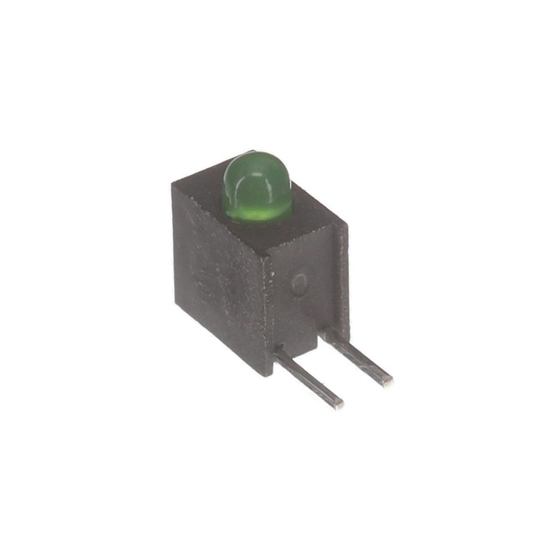 1 pcs : H131CGDL-140 - LED CBI 3MM GREEN DIFF RA