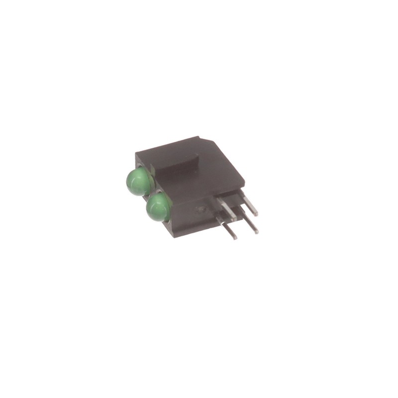 1 pcs : H200CGDL - LED CBI 3MM BI-LVL GREEN DIFF RA