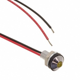 1 pcs : CD-1-2701-9908-I - PMI DIA .236' (6MM) YELLOW 12V