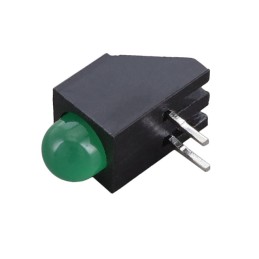 1 pcs : HV-A93B/310/SYG-U1930 - LED CBI 4.8MM GRN RA