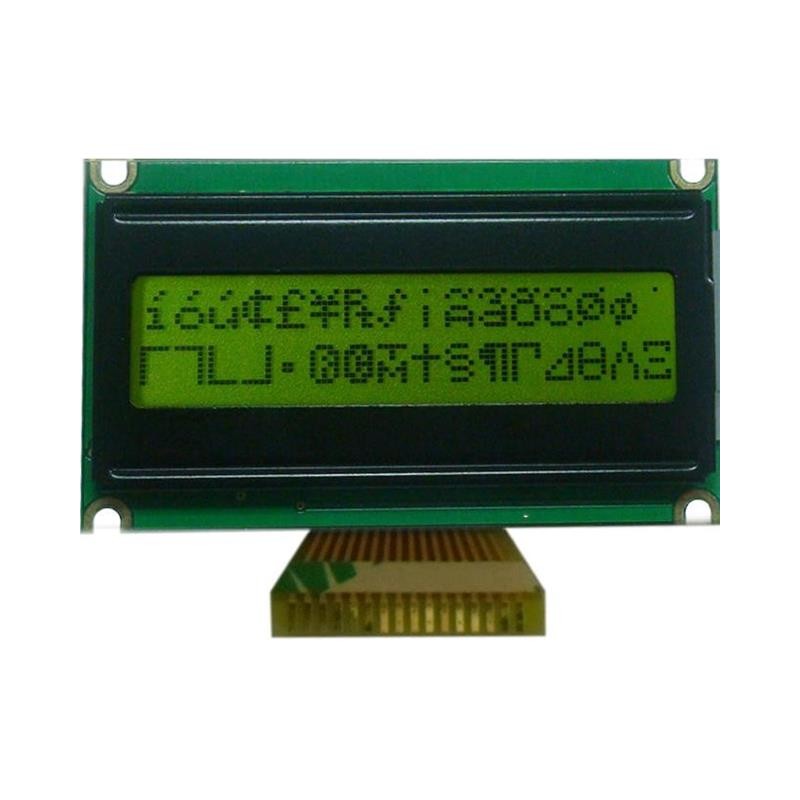 1 pcs : GFC1602AB-YPAEES09 - 16*2STN-YYELLOW GREN58*34*9F