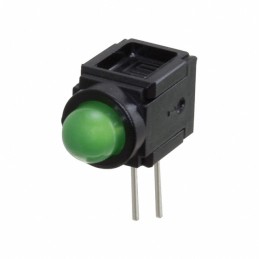 1 pcs : 0035.9641.4 - HOLDER LED 3MM GREEN RA
