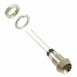 1 pcs : MPR3YD - LED ASSY PNL 3MM YLW DIFF 585NM