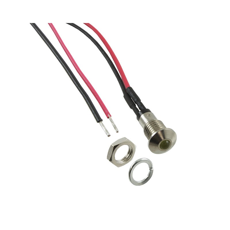 1 pcs : MPC3YDW12.0 - LED PANEL INDICATOR YLW 2V