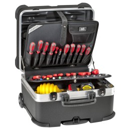 1 pcs - GT Line Plastic Tool Case, with 2 Wheels, 470 x 320 x 390mm