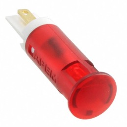 1 pcs : QS101XXR12 - INDICATOR 10MM FIXED RD 12V SLDR