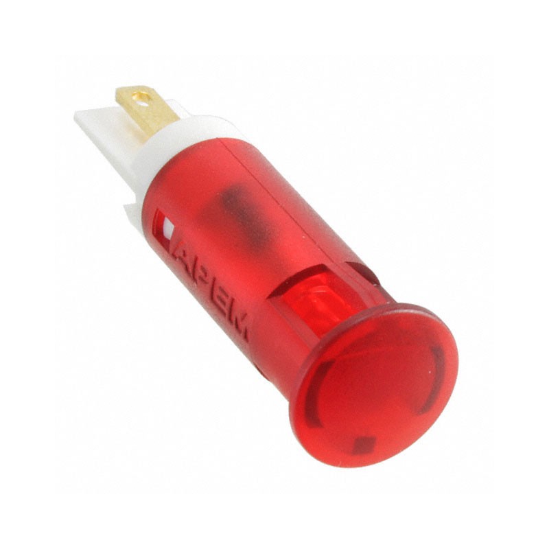 1 pcs : QS101XXR12 - INDICATOR 10MM FIXED RD 12V SLDR