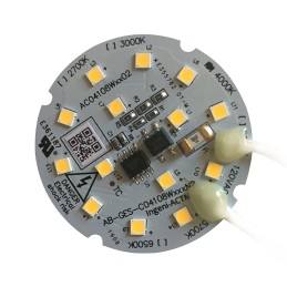 1 pcs : AB-GES-C04108W50BN2 - LED ENG AB-GES COOL WH RND 5000K