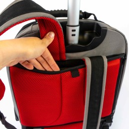 1 pcs - CK Polymer Wheeled Bag with Shoulder Strap 240mm x 380mm x 550mm