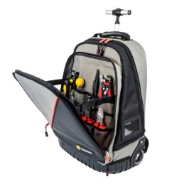 1 pcs - CK Polymer Wheeled Bag with Shoulder Strap 240mm x 380mm x 550mm