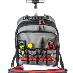 1 pcs - CK Polymer Wheeled Bag with Shoulder Strap 240mm x 380mm x 550mm