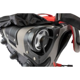 1 pcs - CK Polymer Wheeled Bag with Shoulder Strap 240mm x 380mm x 550mm