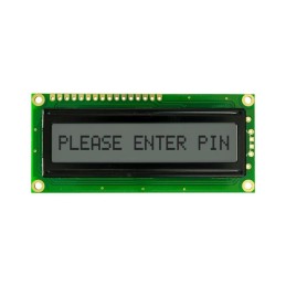 1 pcs : NHD-0116AZ-RN-GBW - LCD MOD 16 DIG 16 X 1 REFLECTIVE