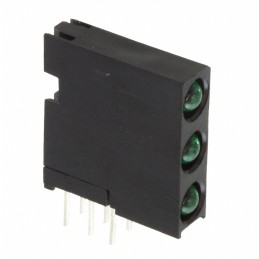 1 pcs : 5642210222F - LED CBI 3MM 3X1 GRN RA