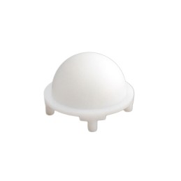 1 pcs : PLJT29 - LENS WHITE 170DEG DIFFUSER SNAP