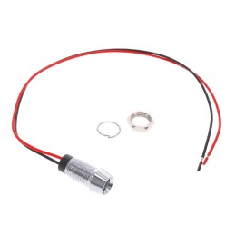 1 pcs : FL1M-8CW-4-G24V - LED GRN 8MM NUT 24VDC STK