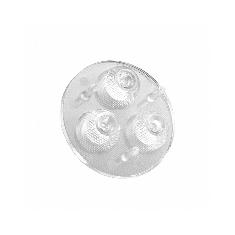 1 pcs : C11191_TUIJA-3-W - LENS CLR 46-59DEG WIDE ADHESIVE