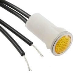 1 pcs : 1030D3 - INDICATOR NEON AMBER PANEL MNT