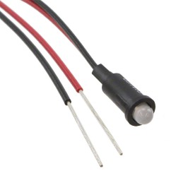 1 pcs : 5580803003F - LED PANEL IND BLU WHT DFF SNAPIN