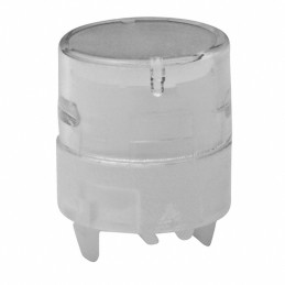 1 pcs : AT4034JB - CAP ROUND INDICATOR CLEAR WHITE