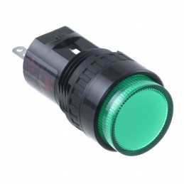 1 pcs : AP6M122-G - LED PANEL INDICATOR GRN 24V IP65