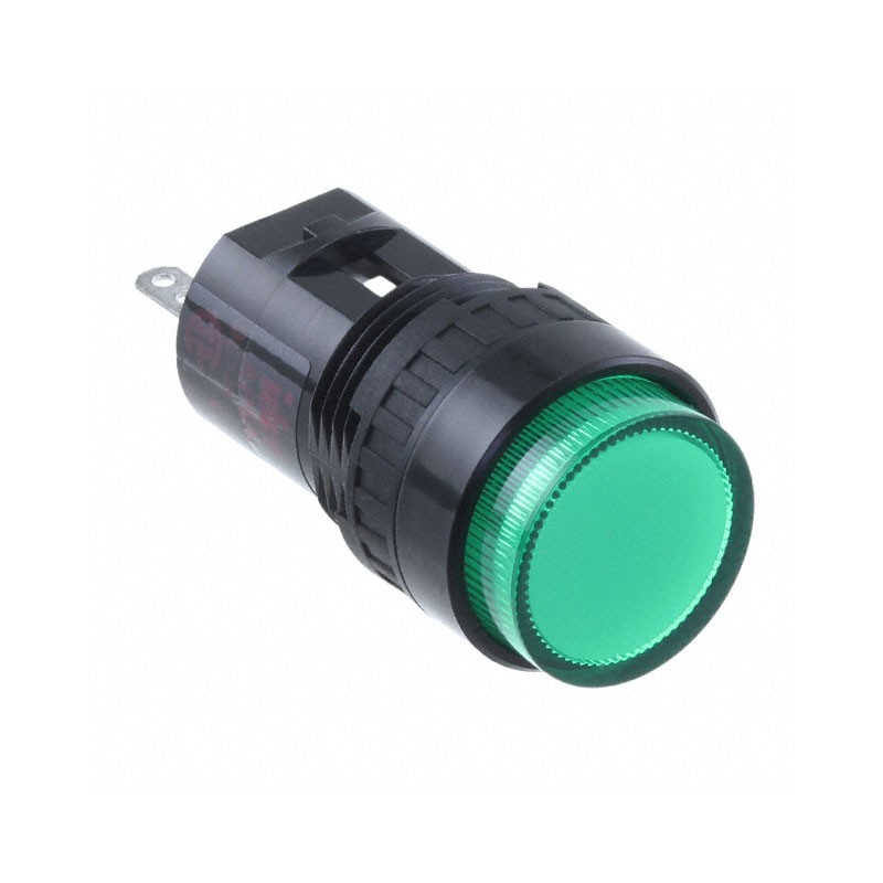 1 pcs : AP6M122-G - LED PANEL INDICATOR GRN 24V IP65