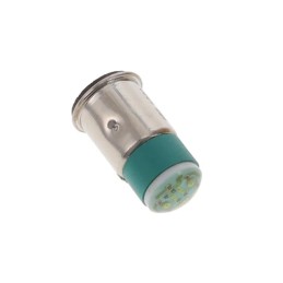 1 pcs : 5851323F - LED MIDGET FLANGE BASE 14V GRN